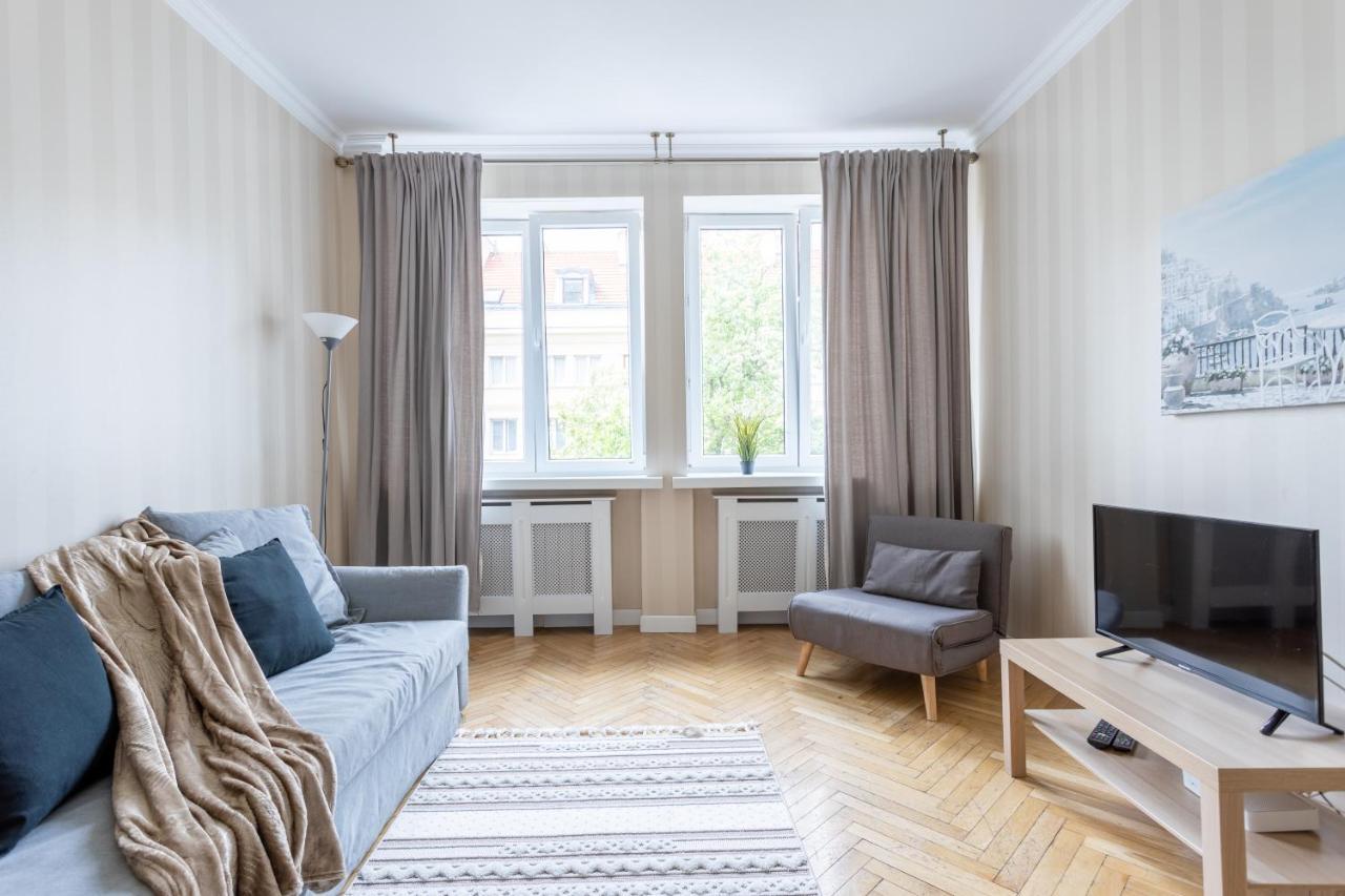 Golden Apartments Warsaw- 3 Separate Rooms - Best Location&Nowy Swiat Eksteriør billede